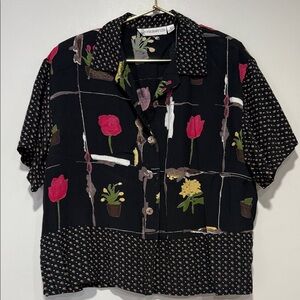 ILYSE HART LTD WHIMSICAL Button Down Shirt